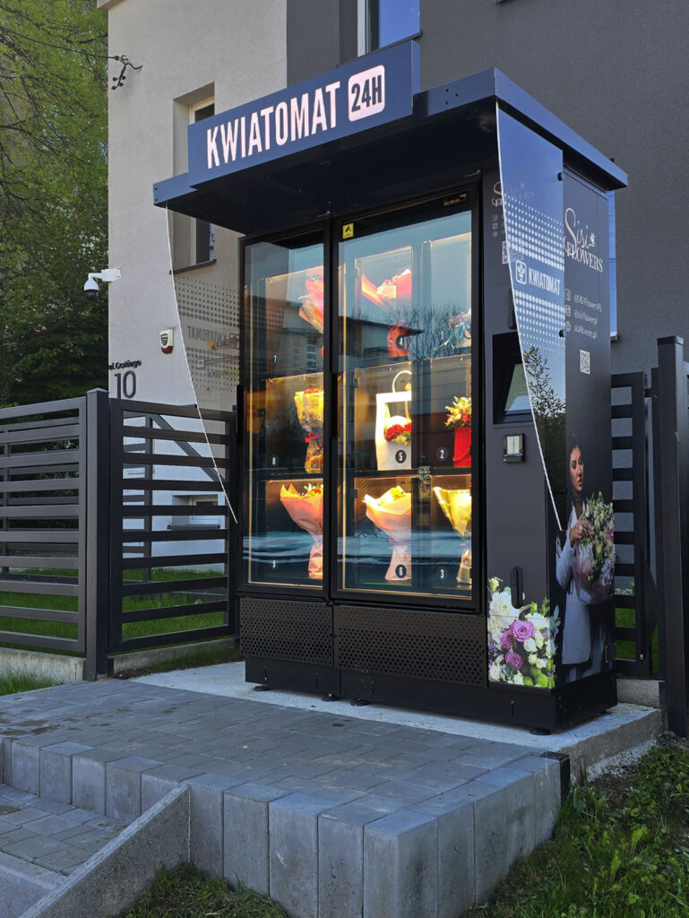Kwiatomat 24/7 Bielsko-Biała - świeże kwiaty przez cały rok
